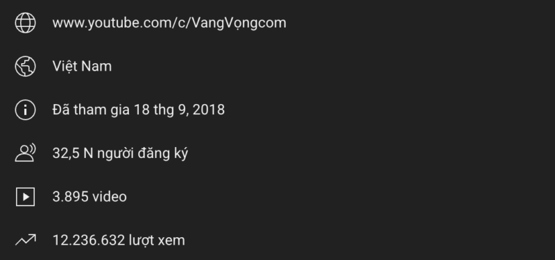 Ảnh chụp màn hình từ YouTube