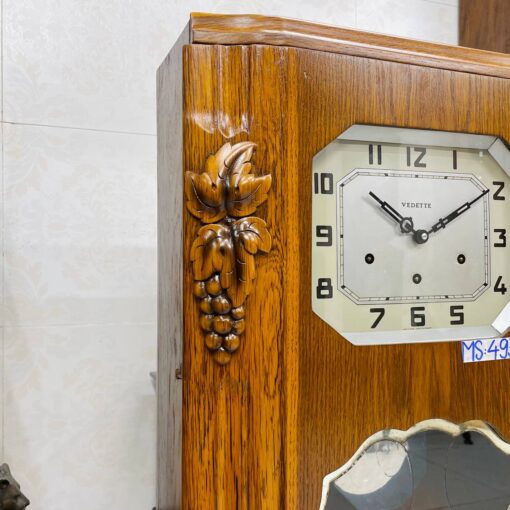 Đồng hồ cổ Vedette 8/8 thùng nu nho - Ảnh 11