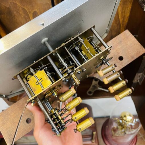 Đồng hồ cổ Odo 54/8 thùng nu đẹp cổ điển - Ảnh 11