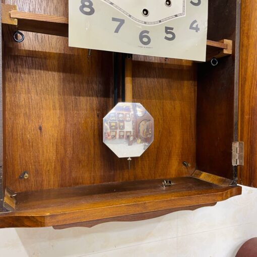 Đồng hồ cổ Odo 57/8 thùng nu lúa mạch chuông hay - Ảnh 8