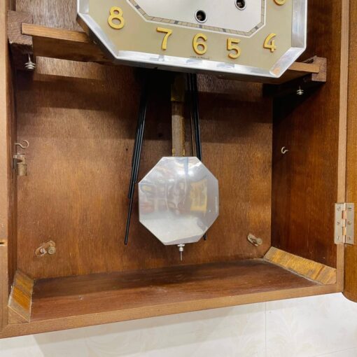 Đồng hồ cổ FFR 8/8 thùng nu đào số nổi vàng - Ảnh 9