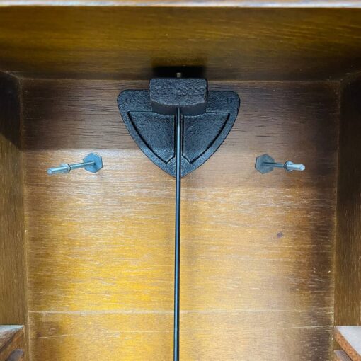 Đồng hồ cổ Odo gỗ sồi mặt tròn số la mã độc đáo - Ảnh 14