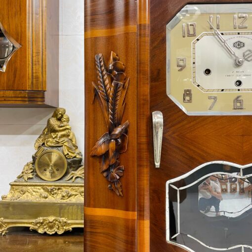 Đồng hồ cổ Odo 54/8 thùng lúa mạch khủng số Crom - Ảnh 5