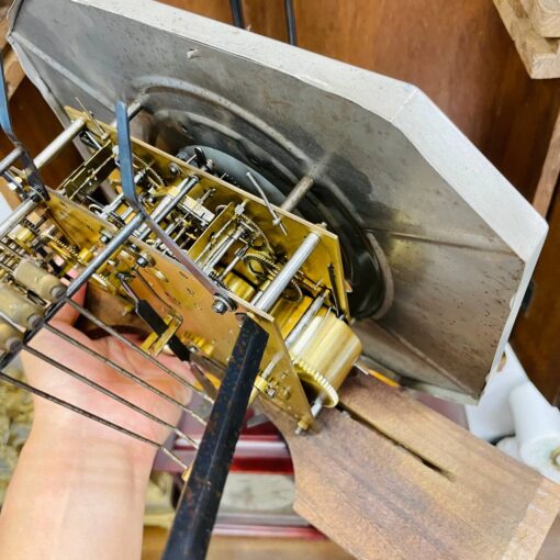 Đồng hồ cổ Vedette 8/8 thùng nu hoa cổ điển - Ảnh 11