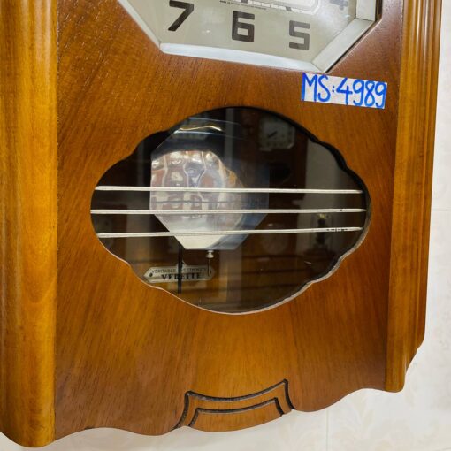 Đồng hồ cổ Vedette 8/8 thùng nu đẹp cổ điển - Ảnh 4