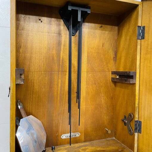 Đồng hồ cổ Vedette 8/8 thùng nu đẹp cổ điển - Ảnh 11