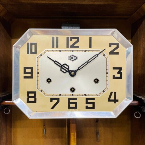 Đồng hồ cổ Odo 54/8 thùng sồi đẹp chuông hay - Ảnh 6