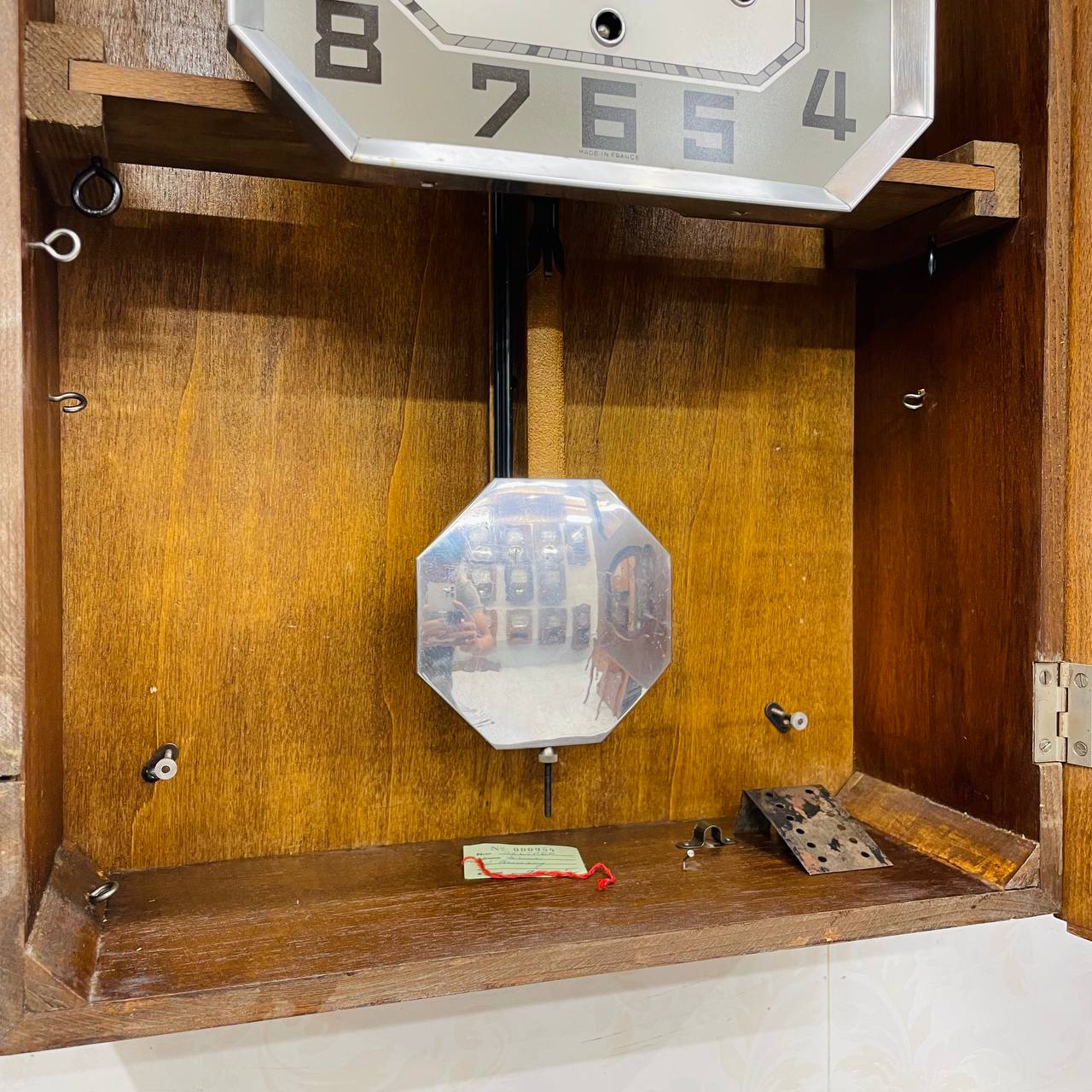 Đồng hồ cổ Odo 54/8 máy đẹp chuông hay - Ảnh 7