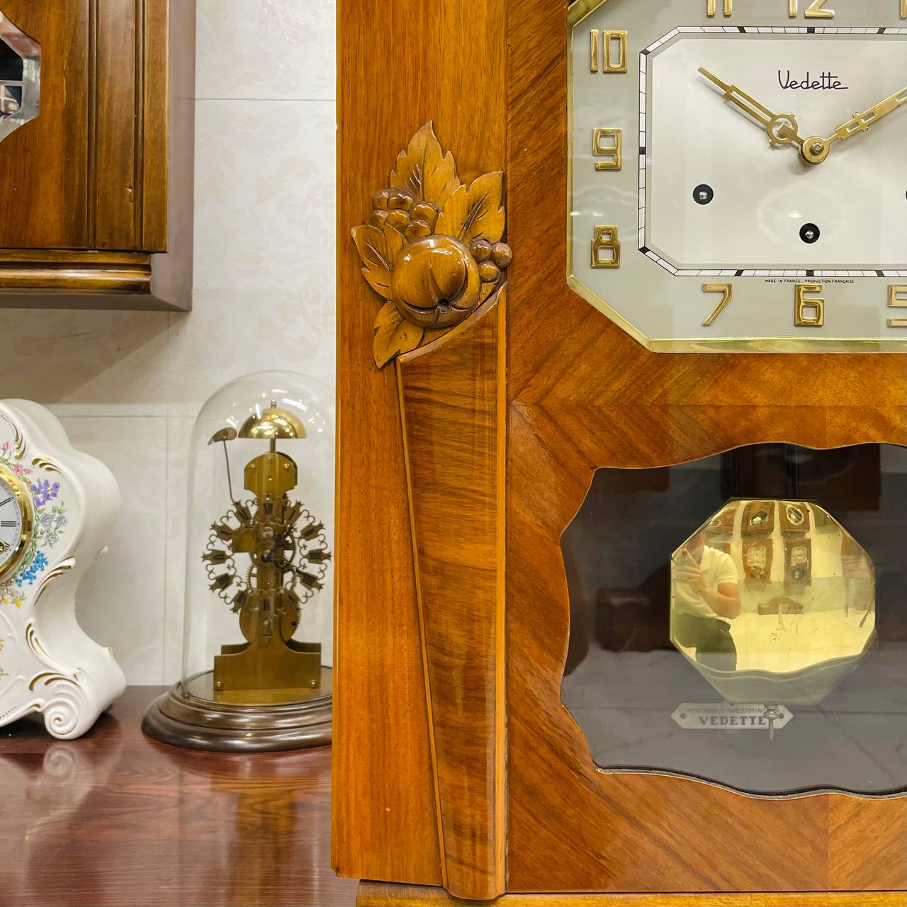 Đồng hồ cổ Vedette 8/8 số nổi vàng sang trọng - Ảnh 5