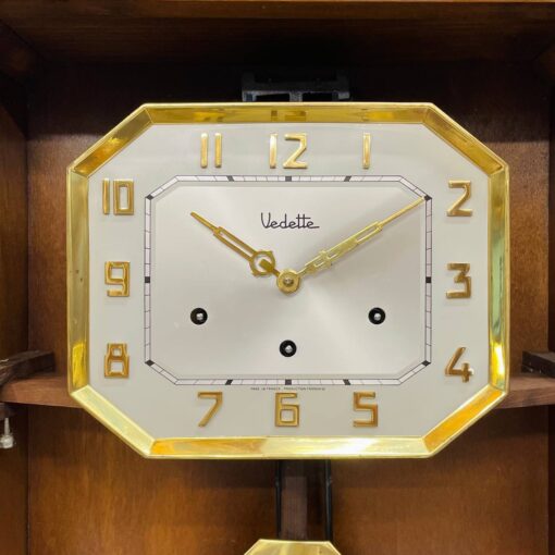 Đồng hồ cổ Vedette 8/8 số nổi vàng sang trọng - Ảnh 7