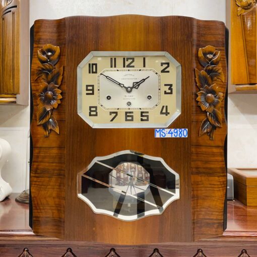 Đồng hồ cổ Jura 8/8 thùng nu hoa chuông hay - Ảnh 2