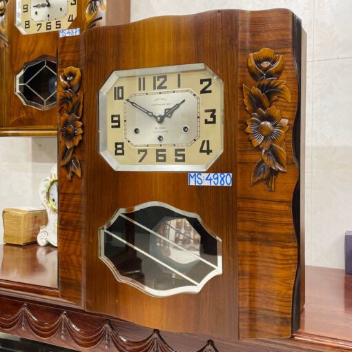 Đồng hồ cổ Jura 8/8 thùng nu hoa chuông hay - Ảnh 3