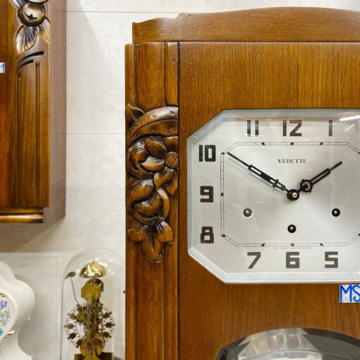 Đồng hồ cổ Vedette 8/8 thùng dài sang trọng - Ảnh 4