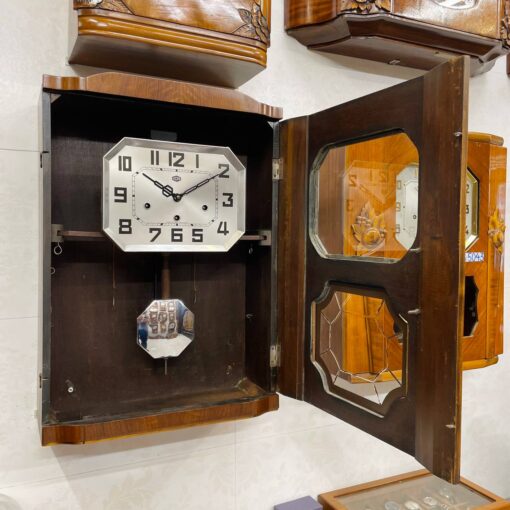 Đồng hồ cổ Odo 30/8 thùng đẹp cổ điển chuông đỉnh cao - Ảnh 6