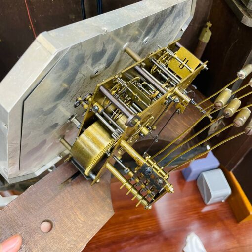 Đồng hồ cổ Odo 30/8 thùng đẹp cổ điển chuông đỉnh cao - Ảnh 10