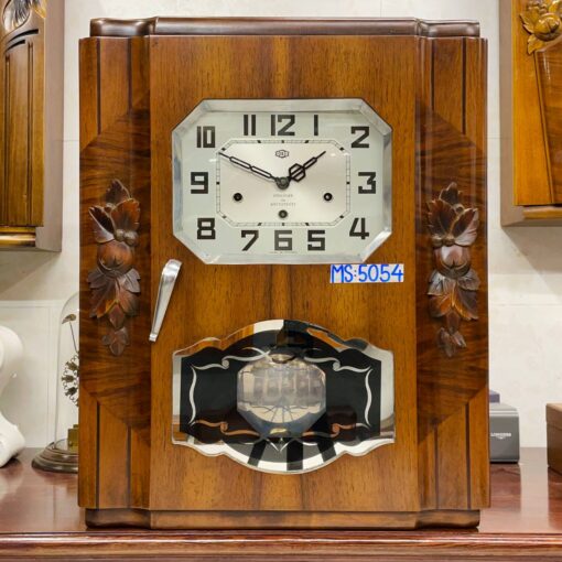 Đồng hồ cổ Odo 54/8 thùng vân nu chùm đào - Ảnh 2