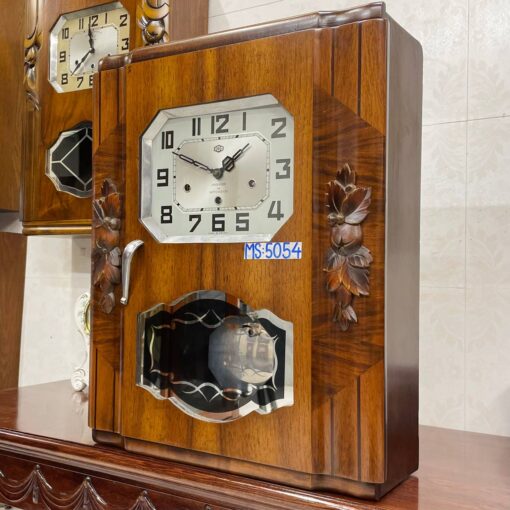 Đồng hồ cổ Odo 54/8 thùng vân nu chùm đào - Ảnh 3