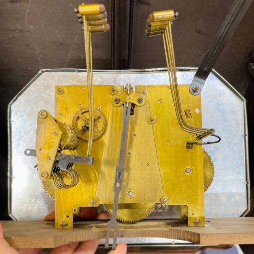 Đồng hồ cổ Odo 54/8 thùng vân nu chùm đào - Ảnh 9