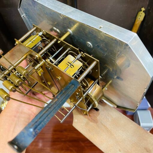 Đồng hồ cổ Odo 54/8 thùng vân nu chùm đào - Ảnh 12