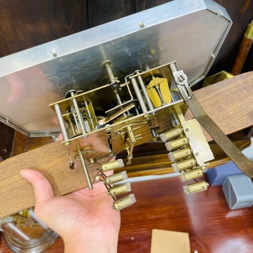 Đồng hồ cổ FFR 10/10 thùng 4 bông chơi chuông 4 bản nhạc - Ảnh 11