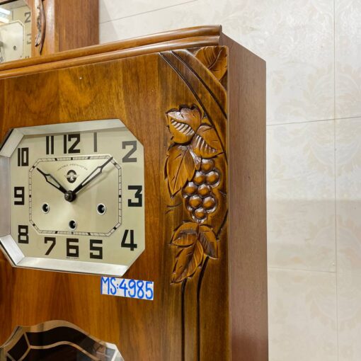 Đồng hồ cổ FFR 8/8 thùng nu nho chuông ngân vang - Ảnh 5