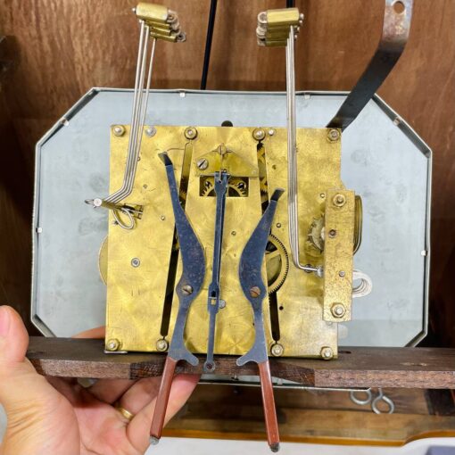 Đồng hồ cổ FFR 8/8 thùng nu đào số nổi siêu chất - Ảnh 10