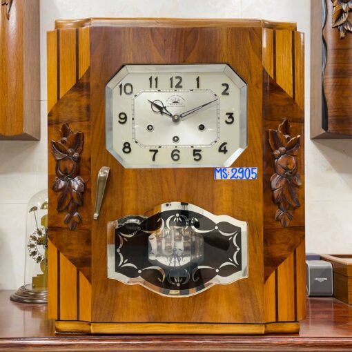 Đồng hồ cổ FFR 8/8 thùng nu đào số nổi siêu chất - Ảnh 2