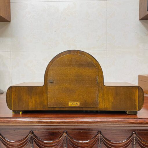 Đồng hồ vai bò Mauthe 5/5 gỗ vân đẹp chuông vang ấm - Ảnh 11