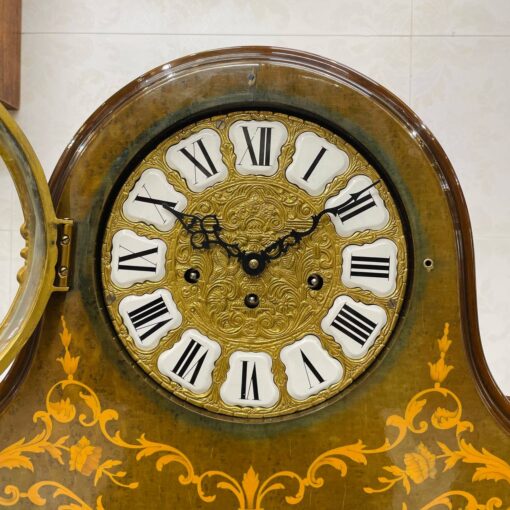 Đồng hồ vai bò Jauch 5/5 xanh lục bảo khảm gỗ tinh xảo - Ảnh 8