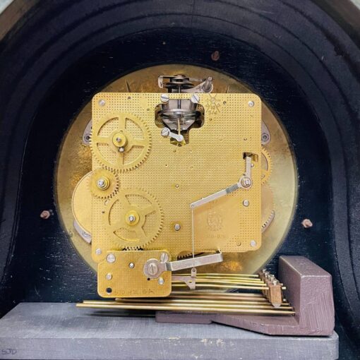 Đồng hồ vai bò Jauch 5/5 xanh lục bảo khảm gỗ tinh xảo - Ảnh 12