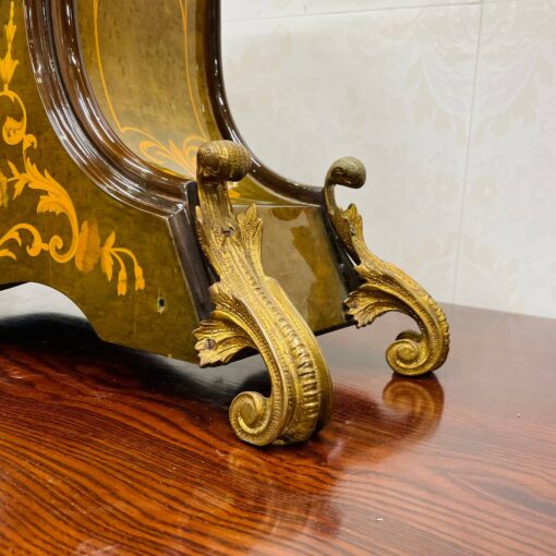 Đồng hồ vai bò Jauch 5/5 xanh lục bảo khảm gỗ tinh xảo - Ảnh 11