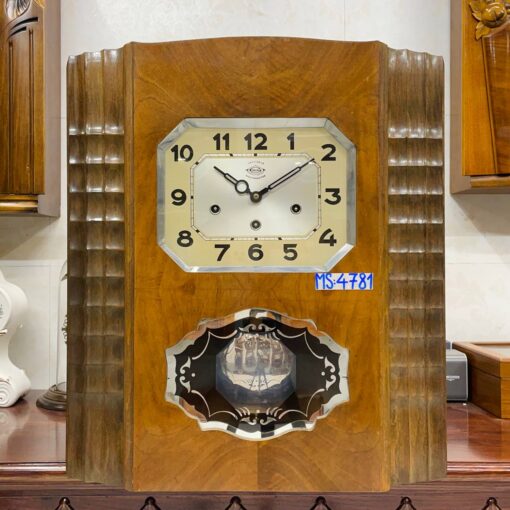 Đồng hồ cổ Girod 8/8 thùng độc đáo chơi chuông 2 bản nhạc - Ảnh 2