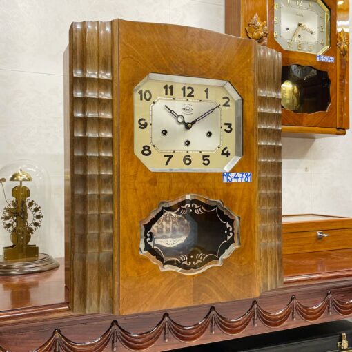 Đồng hồ cổ Girod 8/8 thùng độc đáo chơi chuông 2 bản nhạc - Ảnh 3