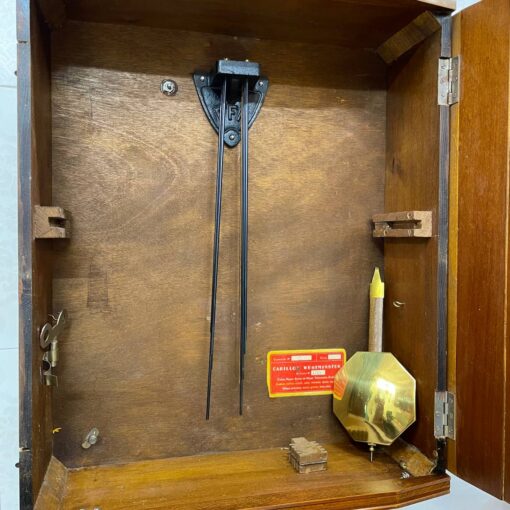 Đồng hồ cổ FFR 8/8 thùng nu nho số nổi vàng - Ảnh 15