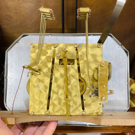 Đồng hồ cổ FFR 8/8 thùng nu nho số nổi vàng - Ảnh 11