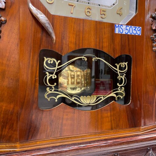 Đồng hồ cổ FFR 8/8 thùng nu nho số nổi vàng - Ảnh 5