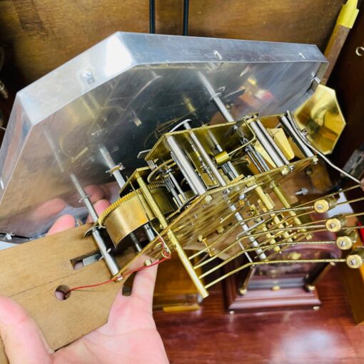 Đồng hồ cổ FFR 8/8 thùng nu nho số nổi vàng - Ảnh 13