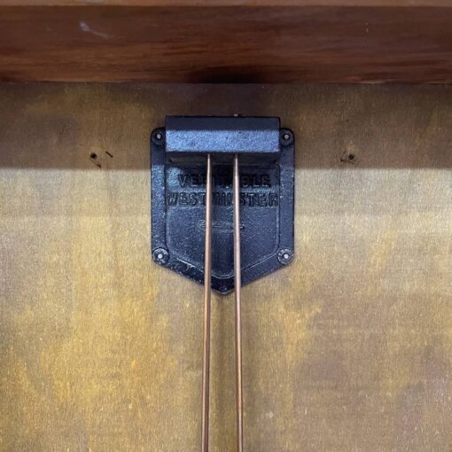 Đồng hồ cổ Girod 8/8 thùng vân nu chơi chuông 2 bản nhạc - Ảnh 14