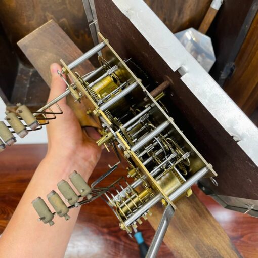 Đồng hồ cổ MK 8/8 thùng nu nho sang trọng - Ảnh 13