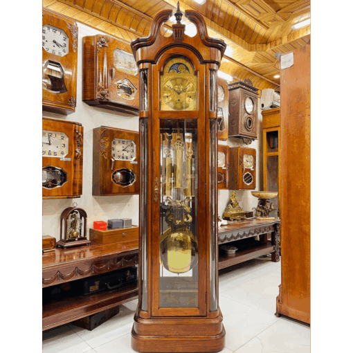 Đồng hồ tủ cây Ridgeway 12/12 dáng 3D độc đáo - Ảnh 2