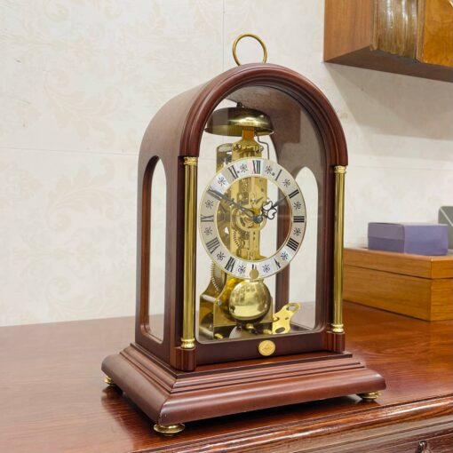 Đồng hồ để bàn Hermle dáng lồng đèn chuông chén - Ảnh 3