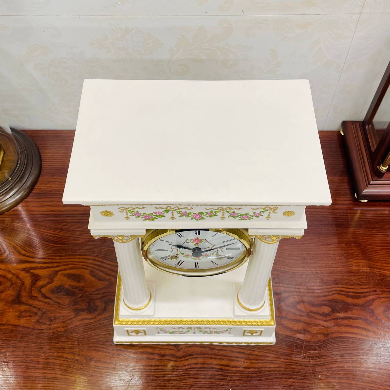 Đồng hồ để bàn Hermle phong cách Cổng Khải Hoàn Môn sang trọng - Ảnh 5