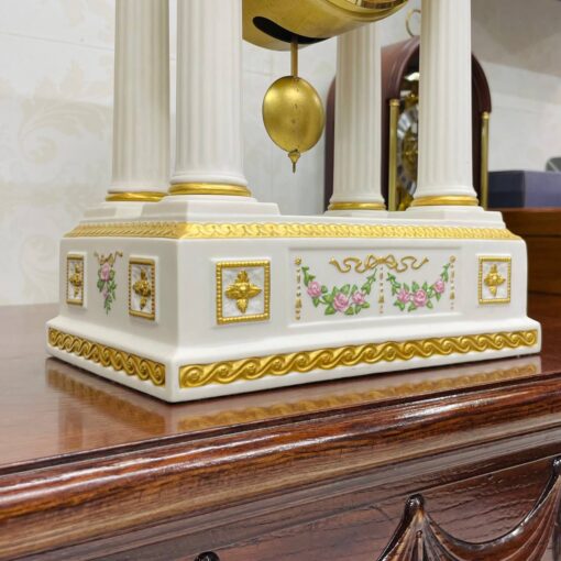 Đồng hồ để bàn Hermle phong cách Cổng Khải Hoàn Môn sang trọng - Ảnh 7