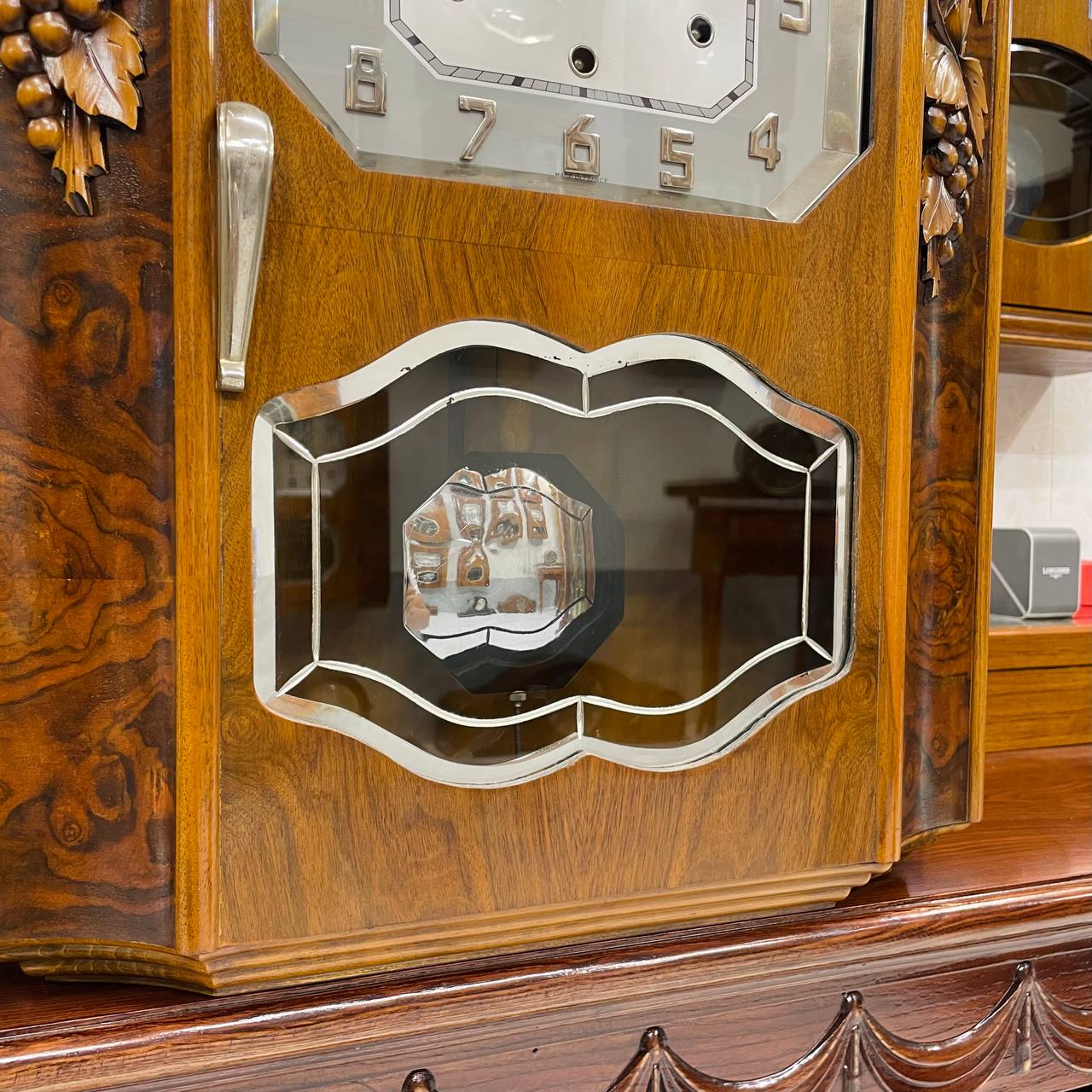 Đồng hồ cổ Odo 54/10 Binh Boong thùng lúa mạch 3 buồng khum - Ảnh 7