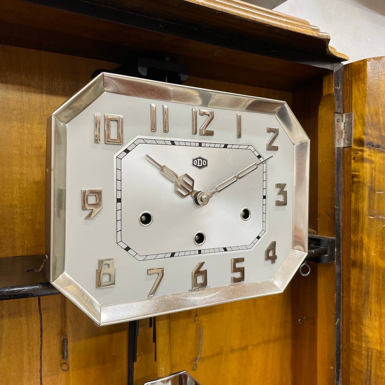 Đồng hồ cổ Odo 54/10 Binh Boong thùng lúa mạch 3 buồng khum - Ảnh 9