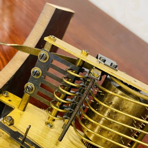 Đồng hồ cổ Odo 54/10 Binh Boong thùng lúa mạch 3 buồng khum - Ảnh 14