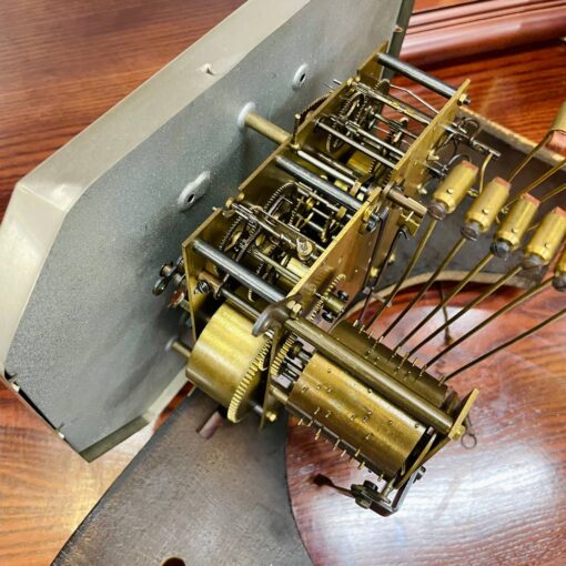 Đồng hồ cổ Odo 54/10 Binh Boong thùng lúa mạch 3 buồng khum - Ảnh 15