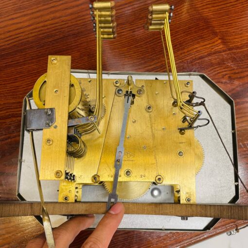 Đồng hồ cổ Odo 54/10 Binh Boong thùng lúa mạch 3 buồng khum - Ảnh 12