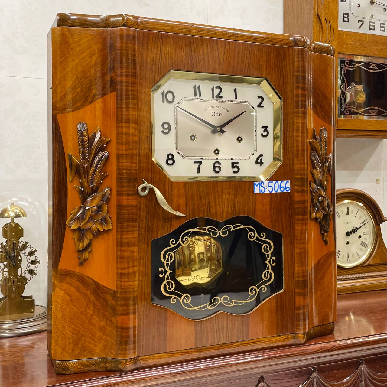 Đồng hồ cổ Odo 62/8 thùng khủng số nổi siêu VIP - Ảnh 3