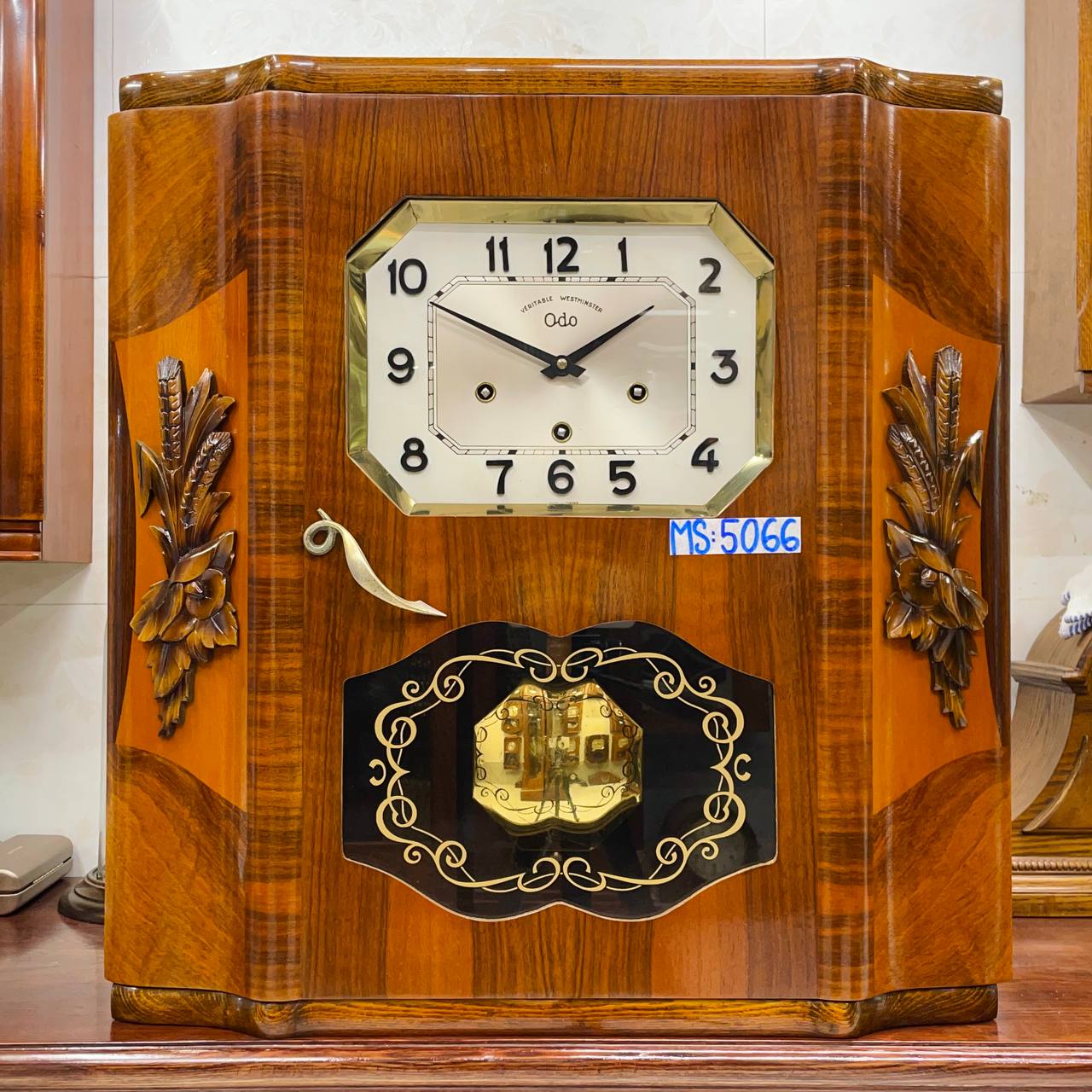 Đồng hồ cổ Odo 62/8 thùng khủng số nổi siêu VIP - Ảnh 2